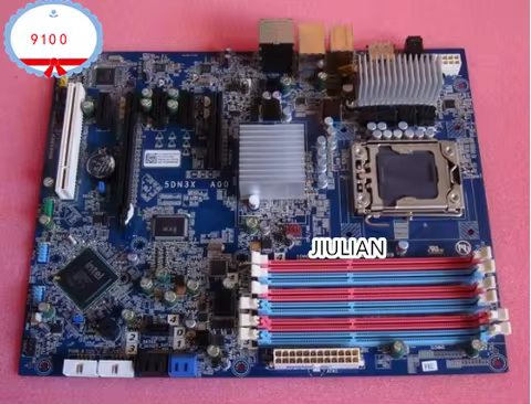 Genuine Original Mainboard For Studio XPS 9100 X58 Carte mère Motherboard 5DN3X 05DN3X CN-05DN3X Tes