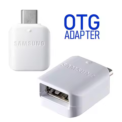 USB Type C OTG Adapter For Galaxy S25 S10 S20 S21 S22 S23 S24 Z Flip Fold 6 5 4 3 2 1 A56 Support Pe