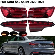 For Audi A4L A4 B9 2020 2021 2022 2023 LED Tail Light Warning Lights Reversing Lamp Brake Light Tail