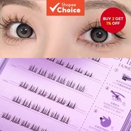 BQI Glue-Free Lower Lashes for Beginners - No Adhesive Needed, Natural Look Easy to Apply