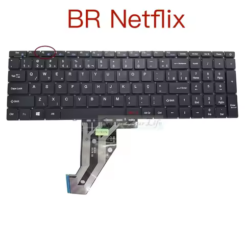 US LA PT-BR Keyboard for Compaq Presario Cq-29 cq29 Br Netflix, Ultra UB520 ub523 Thomson NEO SPN15I