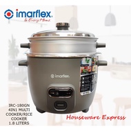 Imarflex IRC180GN Rice Cooker 1.8L 4in1 IRC-180GN (Houseware Express)