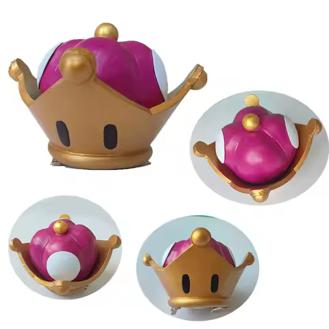 Bowsette Kuppa Koopa Hime Princess Cosplay Womanize Crown Bowser Peach Headwear Halloween Costume Pr