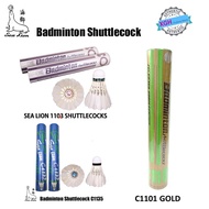 Sealion Sea Lion Badminton Shuttlecocks C1101 Gold / C1103
