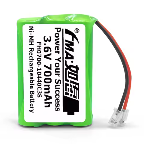 3.6V 700mAh Ni-MH Rechargeable Battery for GE 5-2721 BT-1006 BT-800 BT-904 BT909 Cordless Phone Long