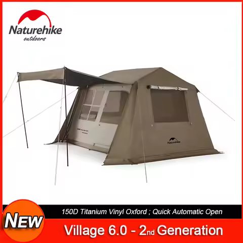 Naturehike Village 6.0 The Second Generation Quick Open Tent Family Automatic Tent for Camping Outdo