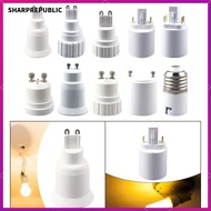 [Sharprepublic] Light Bulb Extension Socket Base Converter Energy Saving Metal Adapter E14 E40 GU10 