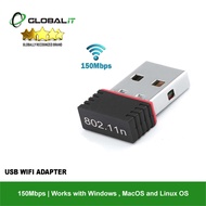 150Mbps USB WiFi Adapter / USB WiFi Dongle For PC and Laptop