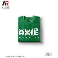 ♞,♘AR Tees Axie Infinity Manager Scholar Customized Shirt Unisex Tshirt for Women and Men