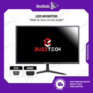 FunTech Buzztech 19 Inch 23 Inch Full HD LED Gaming Monitor PC Monitor Wide Angle Flat Screen 5ms Ko