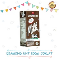 Diamond UHT Milk 200ml Chocolate Flavor