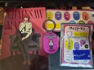 鏈鋸人 makima 真紀真 周邊 鑰匙扣和明信片chainsaw man