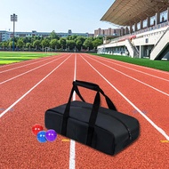 [whfashionkk] Bocce Ball Storage Bag, with Handles Water Resistant Carrier Organization