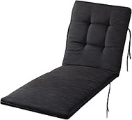 DHYGOTFUR 20x20 in Outdoor Dining Chair Cushion - Weather-Proof, Fade-Resistant, Eco-Friendly (Black