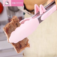【READY STOCK】Chefmade hello kitty genuine silicone food clip Silicone Kitchen Clamp Clip/Tweezers KT