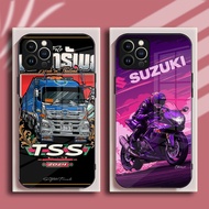 Motorcycle F1 Racing Truck For Huawei Nova 2i 3e 4 7 9 10 11 12 13 14 15Ultra Y6 7 8 9 Tempered Glas