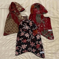 MOTIF BATIK (PAKET 3) TOPI MANCING KERPUS PROYEK WELDING PELINDUNG WAJAH WELDER SAFETY SEBO TUPUNG