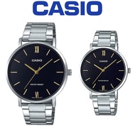 Casio Couple Watch MTP-VT01D-1B & LTP-VT01D-1B