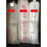 EC-10oz/12oz/ 16oz  Clear Round Container with Lid [ 50sets± ]- 300ml/ 350ml /450ml Plastic Food PP 