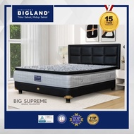 Springbed Bigland Big Supreme Single Pillowtop | Kasur Spring Bed Only