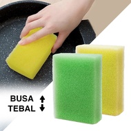 HCS - Kenmaster Foam Dishwashing Sponge Scrub Box KM-222 - CONTENTS 2 PCS Scrub Sponge/ Sponge Spong