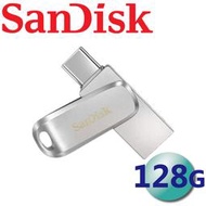 【公司貨】SanDisk 128GB 128G Ultra Luxe TYPE-C OTG USB 3.1 雙用隨身碟