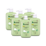 PiPPER STANDARD ผลิตภัณฑ์ล้างจานธรรมชาติกลิ่นกลิ่นสเปียร์มินต์ 900 มล. ยกลัง 6 ขวด : DWSP900(9071012