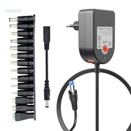 【3C】 36W Power Adapter 100-240V to DC5521 3-12V Conversion 14 Adapteres Widely Used