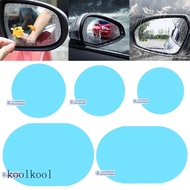 Kool Rearview Mirror Film Waterproof Rainproof Sticker Anti-Fog Protector Film Shield