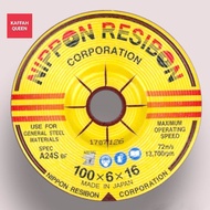 Batu Gerinda Poles Nippon Resibon 4 inch