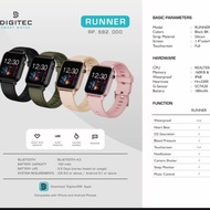 TERBARU!!! Digitec Runner smartwatch Jam tangan wanita Digitec Runner