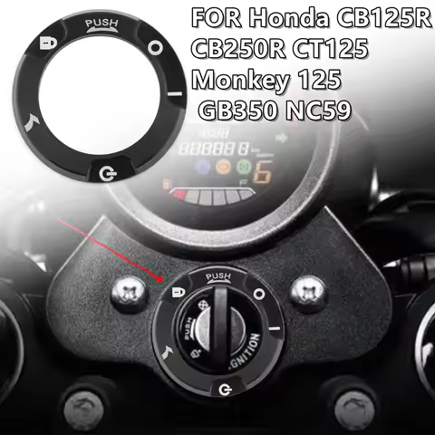 FOR Honda CB125R CB250R CT125 Monkey 125 GB350 NC59 GB350S CB150R CB300R New Motorcycle Ignition Key