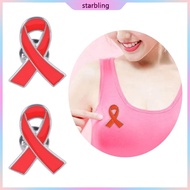 Star Breast Cancers Awareness Pin Alloy Material Corsage Pin Ribbon Enamel Pins