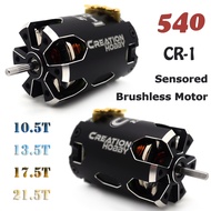 540 CR-1 Sensored Brushless Motor 10.5T 13.5T 17.5T 21.5T for 1/10 RC Racing Car Axial SCX10 RC4WD D