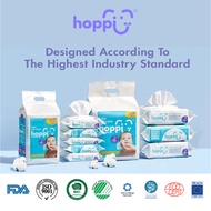 ยกลัง ทิชชู่เปียก สำหรับทารก HOPPI BABY WET WIPES ขนาด5ห่อ20wipes pack