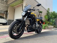 YAMAHA MT-07 ABS 二手檔車中古車配合全額.超額.學生貸款強力過件白牌黃牌紅牌仿賽街車大型重機滿18即可辦理