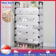 Multi-layer Shoe Rack Outdoor Metal/PP Shoe Organizer Shoe Storage Rack Easy Assemble