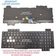Asus ROG Strix Scar II GL704 GL704GM GL704GV GL704GW Backlit Keyboard