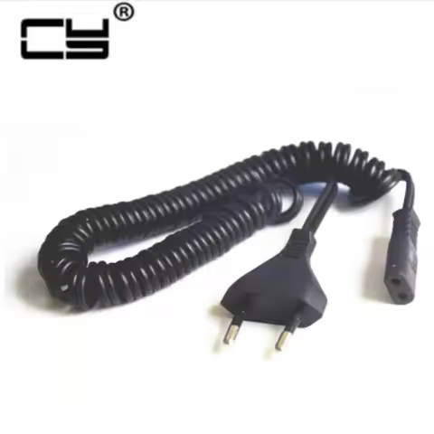 Charging cable for Philips Phillips Norelco, Remington, Grundig, Braun, shavers Eltron power cable f