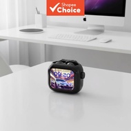 HTC NE40 AI-Powered Translation Earphones with Bluetooth 6.0, Smart LED Display, HiFi Audio, Noise R