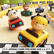 Children Press Animal Car, Inertia Car Toys, Press Inertia Car, Educational Toys