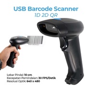 Taffware USB Barcode Scanner 1D 2D QR