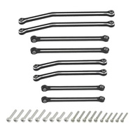 RC Parts Aluminum Skid Link Rods For Axial 1:30 Scx30 Ford Bronco Jeep Wrangler Jlu Chevrolet K10 Rc