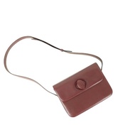 Cartier Must de Cartier 酒紅色肩背包 (01355)
