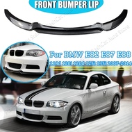 E82 E87 E88 Front Bumper Lip Splitter Spoiler For BMW 118i 120i 120d 123d 125i 125se 128i 135i 2007-