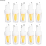 BOOMLIFE1232T 10pcs G9 LED Bulb, 2W AC220V G9 Light Bulb, Easy Warm White COB Filament G9 Base Bulb 