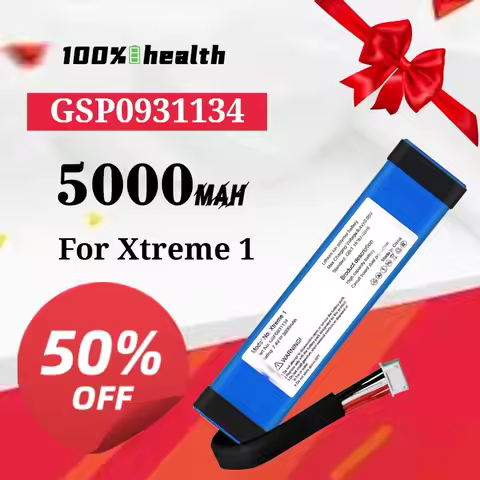 GSP0931134 5000mAh Bluetooth Speaker Battery for JBL Xtreme 1st Generation Lithium Rechargeable Batt