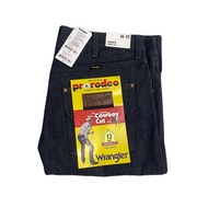 Wrangler Jeans Orange Edge 13Mwz Raw Fabric Midnight Gray Thread