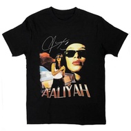 Aaliyah shirt 90s singer shirt for men and  fullsize