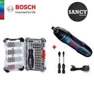 Sancy BOSCH [Bundle] GO 2 SOLO Smart Screwdriver - 06019H21L1 + BOSCH 50 Pcs Extra Hard Screwdriver 